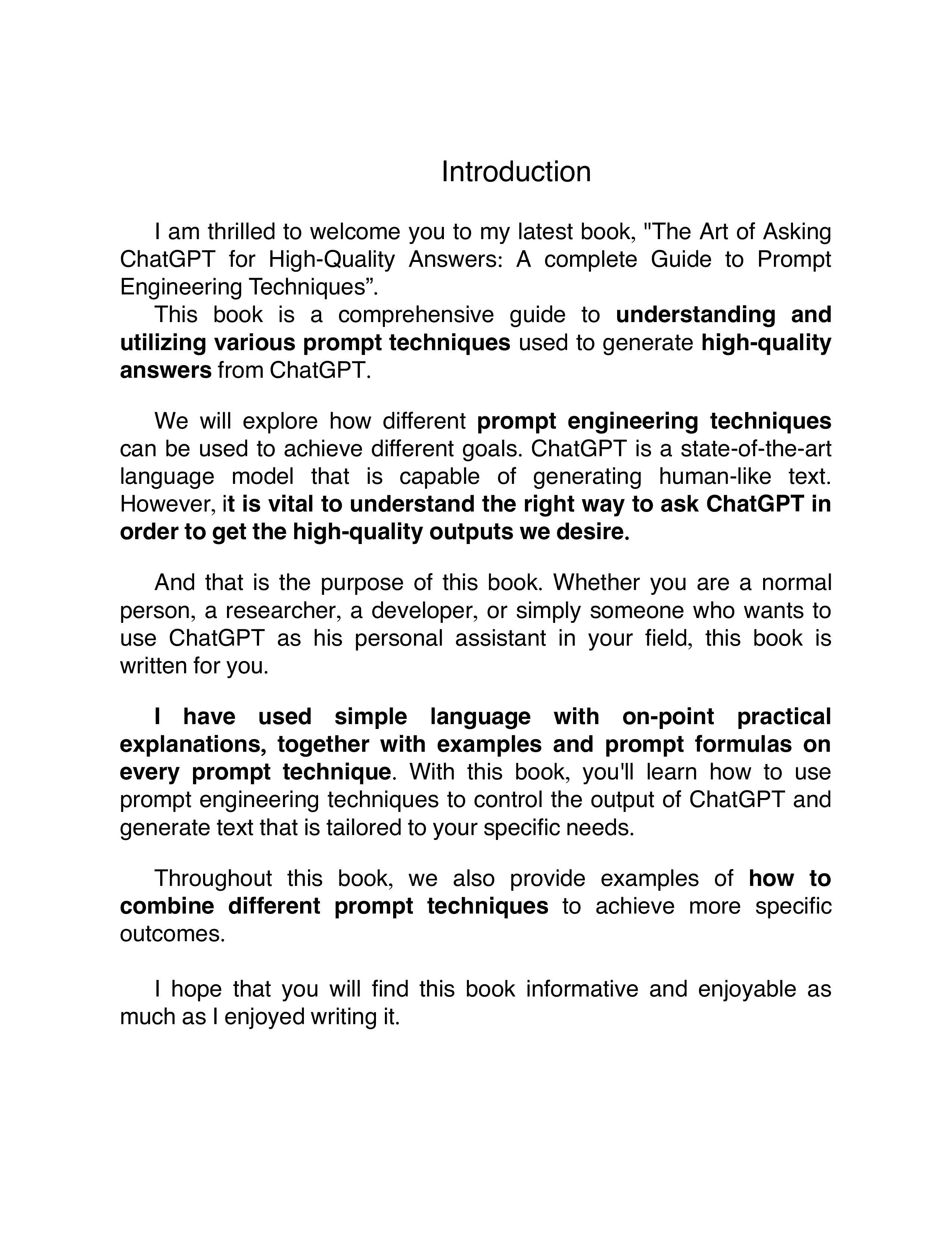 如何向ChatGPT提问以获得高质量答案提示技巧工程完全指南英文版52页